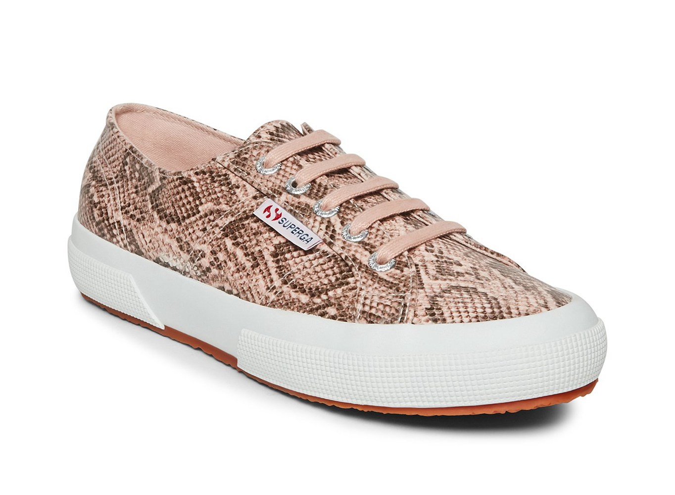 Zapatillas Superga Mujer Rosas/Serpent - 2750 Faux Snake - 182953TBA